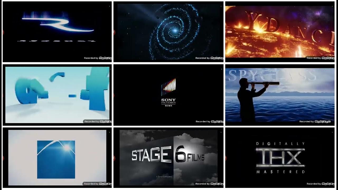 9 Movie Studio Intros Played at Once Part 3 YouTube