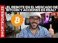 🚨 CUIDADO ¿EL REBOTE EN EL MERCADO DE #BITCOIN Y #ACCIONES ES REAL?🚨