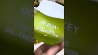 Calm, hydrate & glow 💚 @dotandkeyskincare Cica Moisturizer has been a saviour for my skin