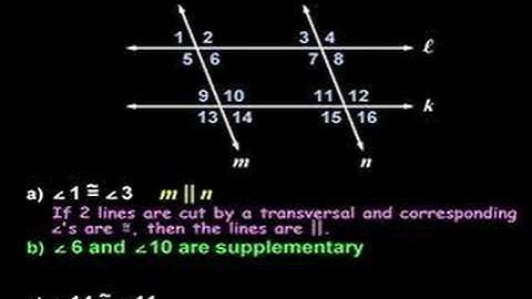 Proving Lines are Parallel - MathHelp.com - Geometry Help