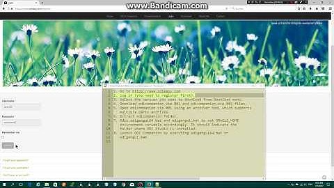ODI Generator Installation