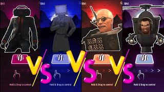 SPEAKER MAN 🆚 TV MAN 🆚 SCIENTIST TOILET 🆚 STRIDER TOILET Skibidi Toilet Songs