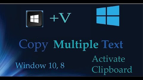 How to copy multiple text in PC | tutorial