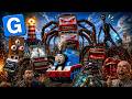 Epic Battle: Bus Monster Vs Thomas The Train Vs Sirenhead Vs Car Monster In Garry's Mod!