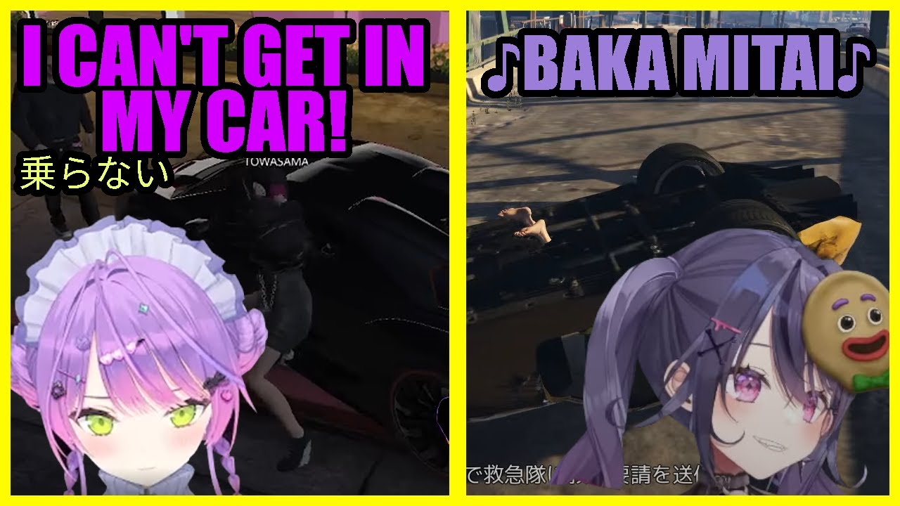 Amu Amane was hoping to meet her Oshi Towa but the GTA Gods had other plans 【Madtown】