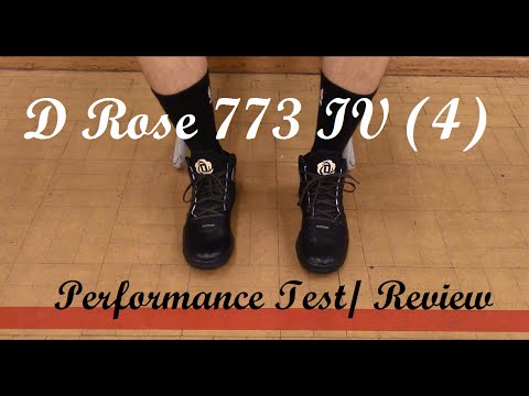 azufre pandilla confiar Adidas D Rose 773 IV (4) Performance Test/ Review - YouTube