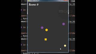 Create a Dodge The Ball Game Using Python screenshot 1