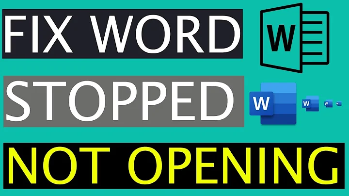 How To Fix Microsoft Word Is Not Responding, Starting Or Opening On Windows 10 - DayDayNews
