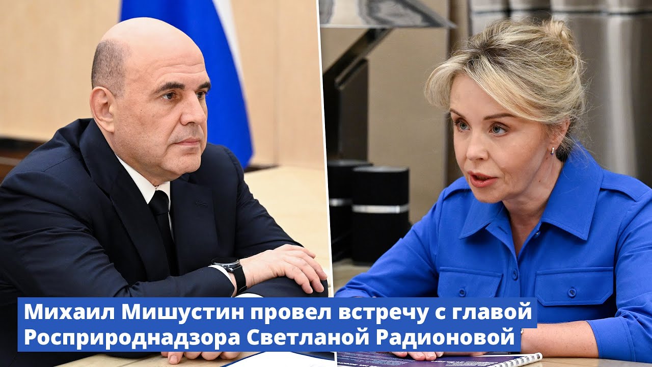 Михаил Мишустин провел встречу с главой Росприроднадзора Светланой Радионовой