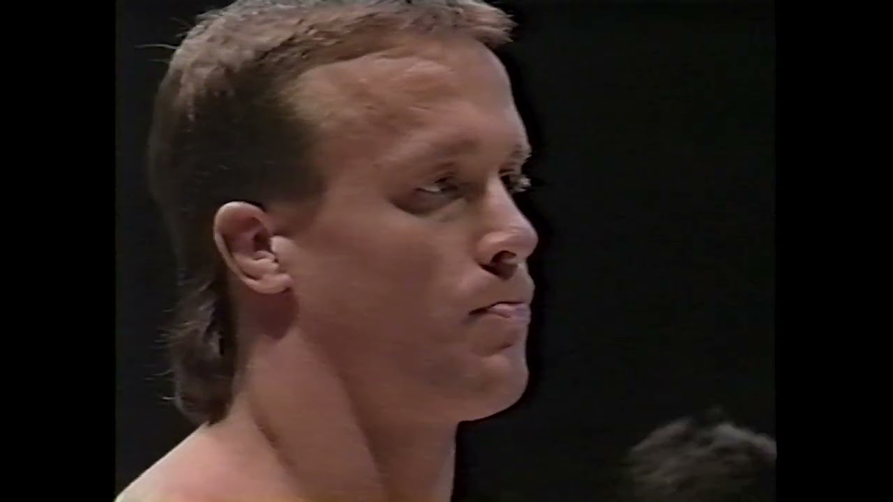 Nobuhiko Takada & Billy Scott vs Kazuo Yamazaki & James Stone (UWFi 16 01 1995)