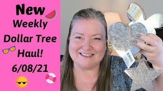 Weekly Dollar Tree Haul! ~ Whats new this week at Dollar Tree ~ Craft Supplies Haul ~ 06/08/21