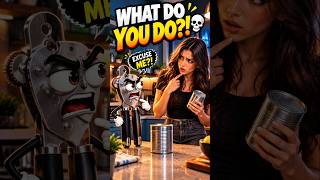 Emma Asked “What Do You Even Do?” — Can Opener Got OFFENDED 😂🥫 | Can Opener VS Emma #Shorts