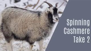 Spinning Cashmere Take 2!