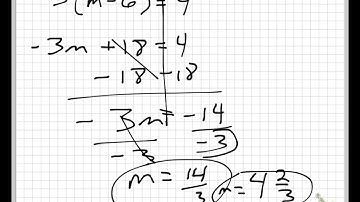 WCCA2015 Pre-Algebra Lesson 7.2 - Multi-step Equations