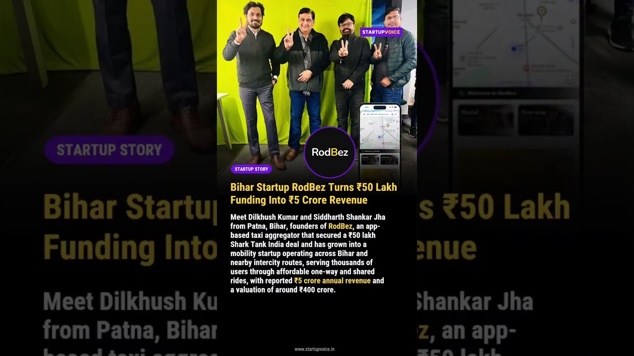 Meet Dilkhush Kumar and Siddharth Kumar Jha from Patna, Bihar, founders of RodBez