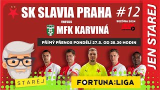 #Fortuna liga 2023/2024 I SK SLAVIA PRAHA - MFK KARVINÁ I #12 I PES21 UPDATE PECHO PATCH 23/24