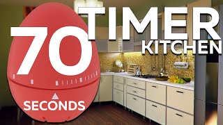 70 seconds Cooking timer | 1min 10sec Egg TIMER