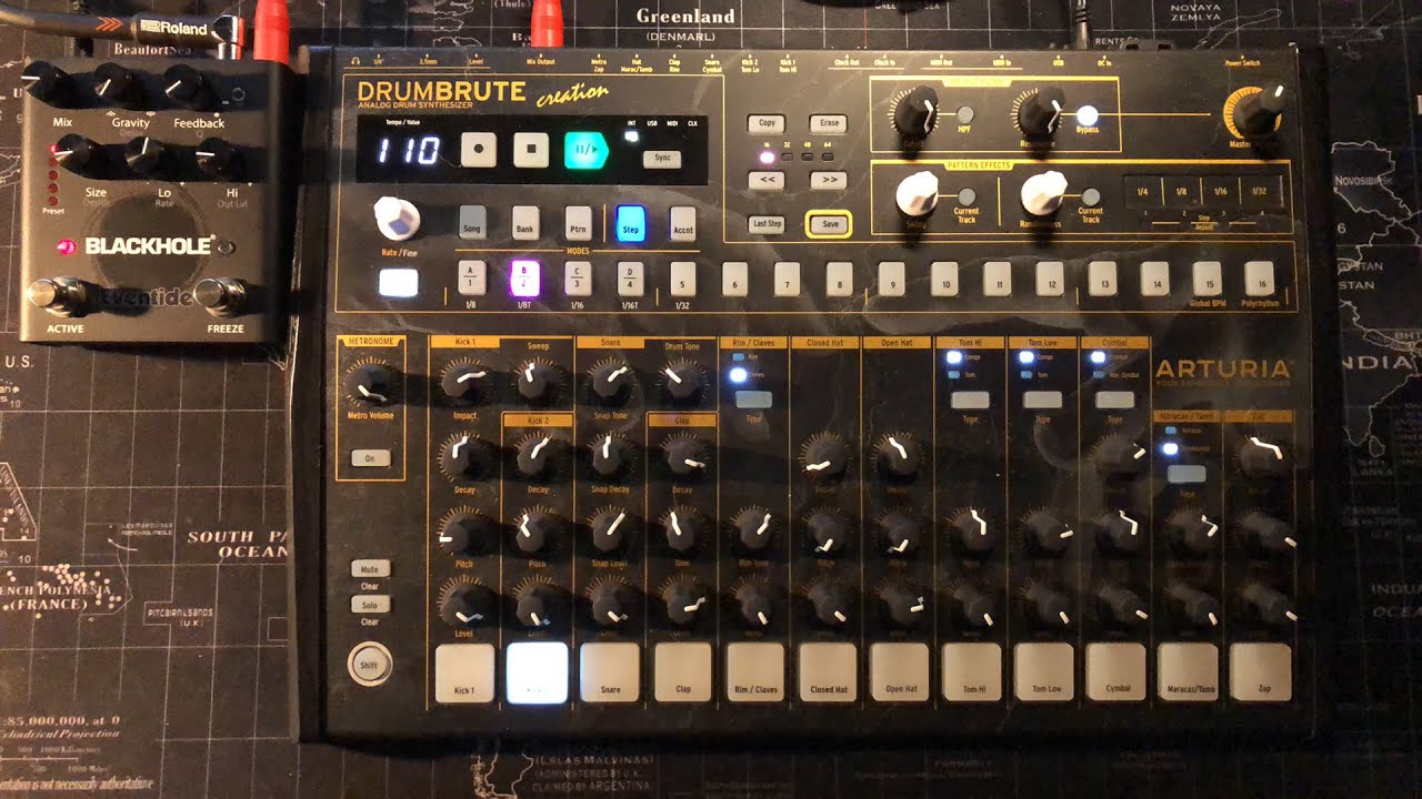 Arturia DrumBrute Creation Edition - Tutorial & Tour - Live - YouTube