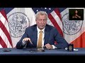 Mayor de Blasio Hosts Media Availability