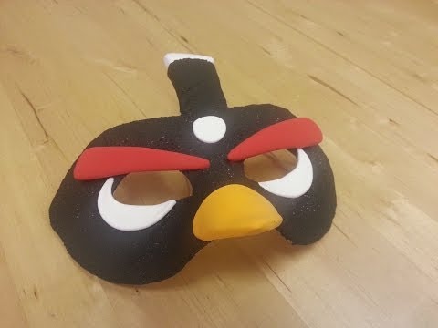 Jumping Clay Tutorial - Angry Bird Mask