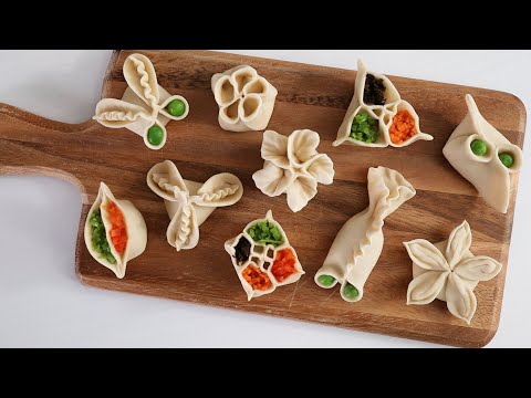 How to Fold Dumplings? 10 Kinds of Dumplings