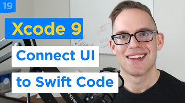iPhone Apps 101 - How to Connect UI to Code with Xcode Storyboard and Swift 4 (19/29)