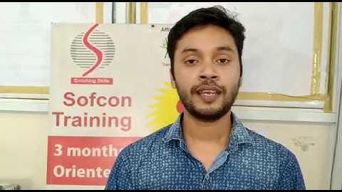 Industrial Automation Training in Pune - Vinit Trained & Placed By Sofcon