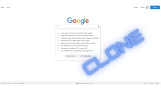 Recreate/Clone the Google Homepage with HTML & CSS  (I'm Feeling lucky button rolls!!!) Part 2
