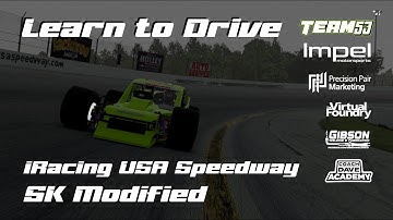 iRacing SK Modified: Learn to Drive USA Speedway for 2025 Season 2 Week 3 Lap Guide/Tutorial