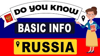 Do You Know Russia Basic Information | World Countries Information #145- General Knowledge & Quizzes