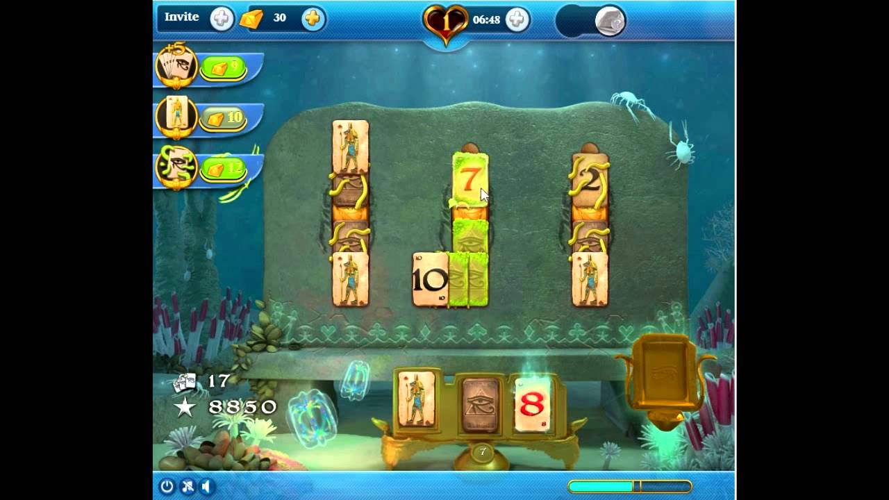 Pyramid solitaire Saga level 126, 3 stars 😈