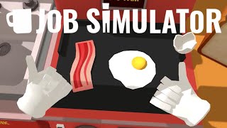 VR空間で料理するゲームおもしろ過ぎる｜Job Simulator