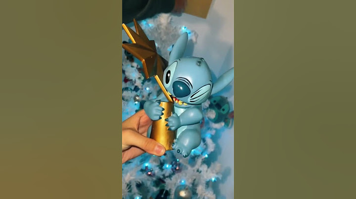 Stitch Christmas tree 😍🤍 #shorts #shortsmas