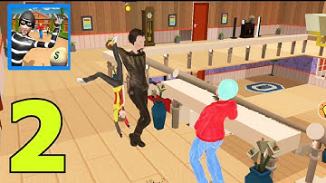 Scary Robber Simulator 3D - level 6 - 8 Gameplay Walkthrough Part 2