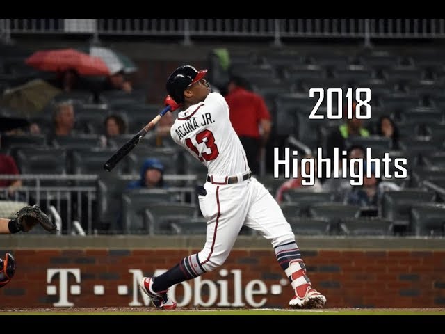 Ronald Acuña Jr. #13 Navy National League 2019 MLB All-Star Game
