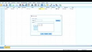 درس 1 : ادخال البيانات وتعريف المتغيرات على SPSS