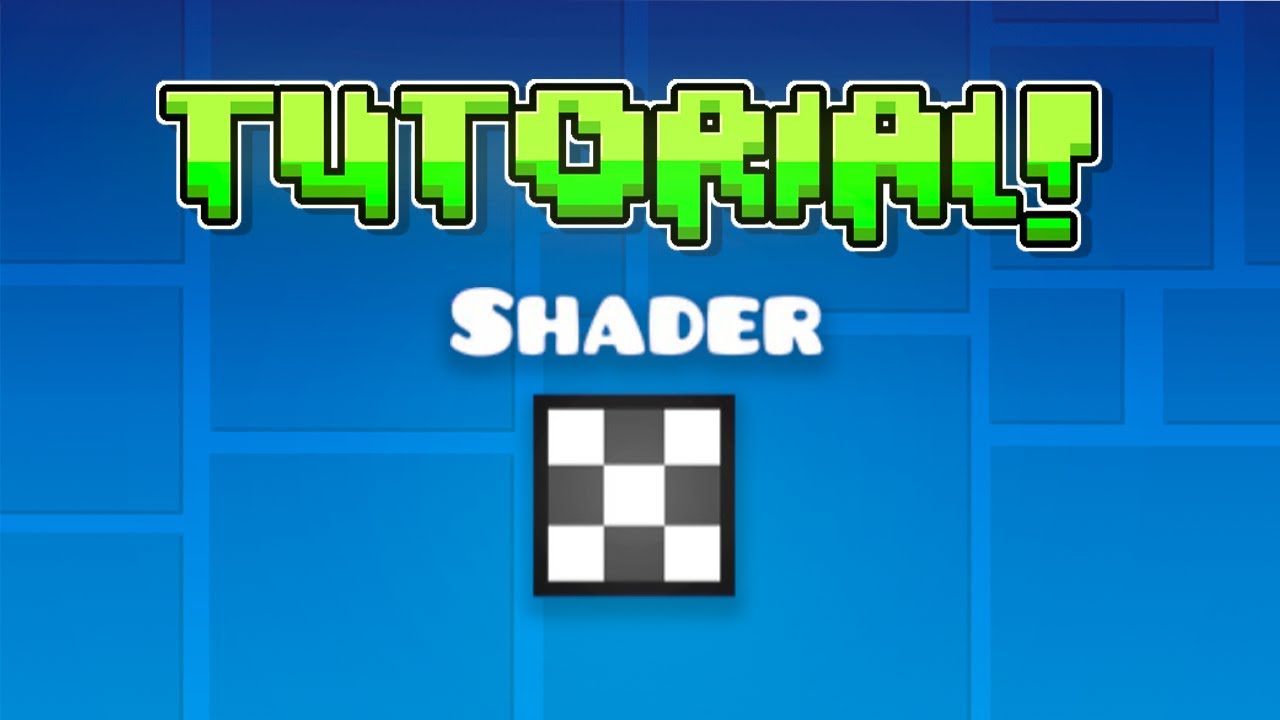 TUTORIAL de COMO USAR os SHADER TRIGGERS No GEOMETRY DASH 2.2! - YouTube