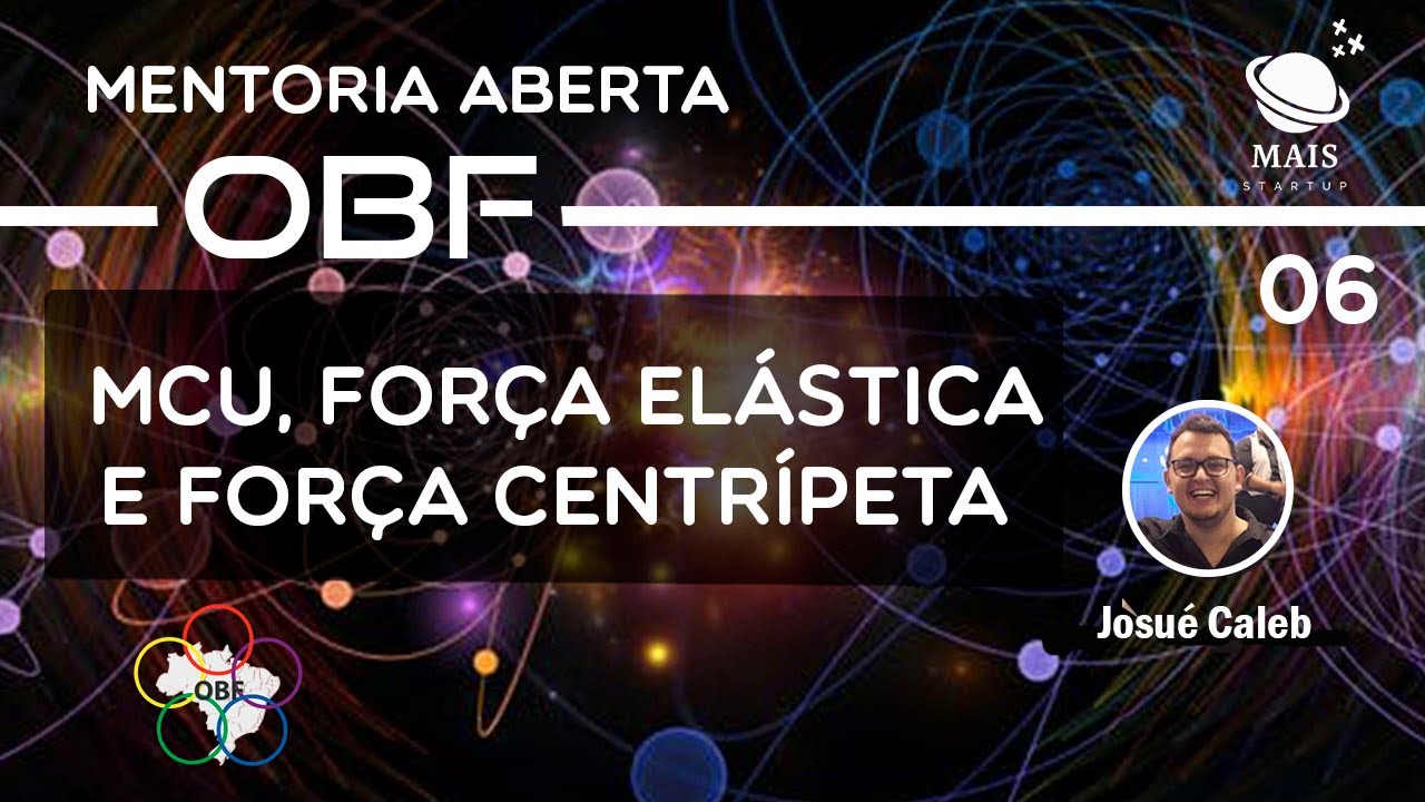 Movimento Circular Uniforme, Força Elástica e Força Centrípeta | Mentoria Aberta: OBF | Aula 06