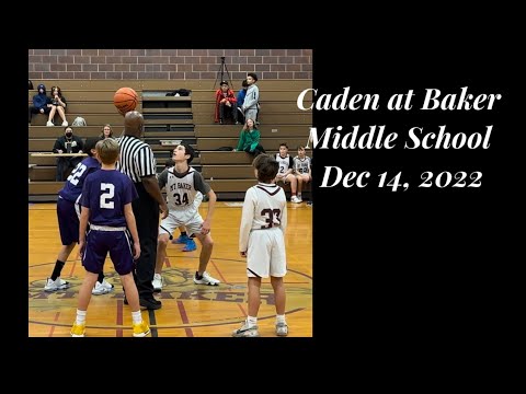 Caden at Mt Baker Middle School December 14, 2022