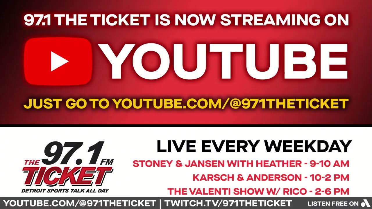 97 1 the ticket live stream wednesday august 23rd youtube