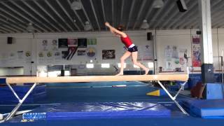 BALANCE BEAM COMBINATION - FRONT AERIAL SPLIT FULL