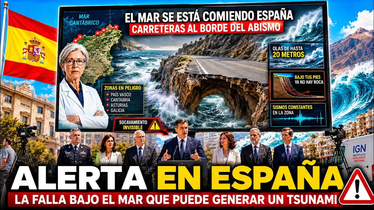 ¡EL MAR SE ESTÁ COMIENDO ESPAÑA Y NADIE LO VE!