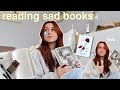 Reading sad books  spoiler free reading vlog