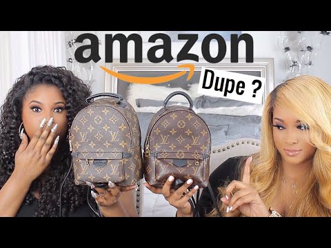 Louis Vuitton Palm Springs Mini Backpack vs. Amazon Dupe (Must Watch) - YouTube