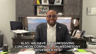 11-1-25 Superintendent Perry November Message & Announcements