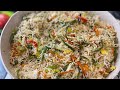 Restaurant style egg fried rice  simple  delicious recipe  rinozas recipes