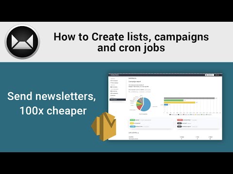 Sendy tutorial: Create lists, campaigns