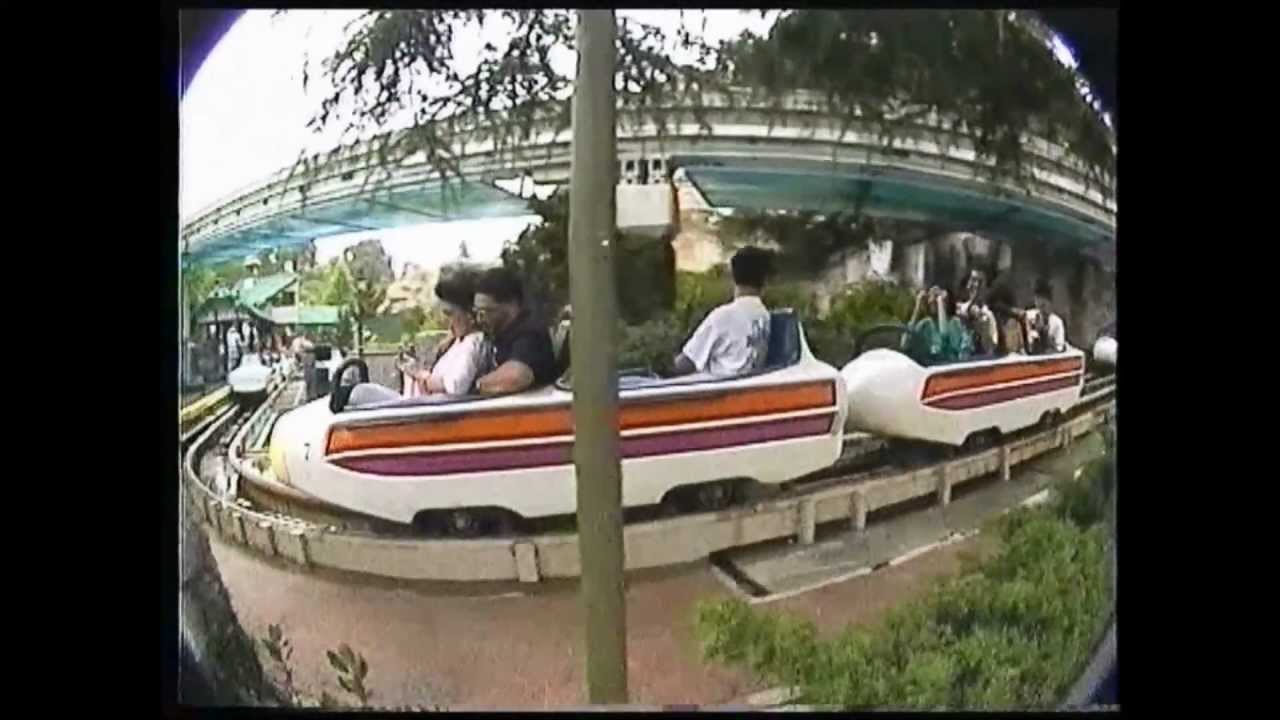 Matterhorn Bobsleds Disneyland California 1996.