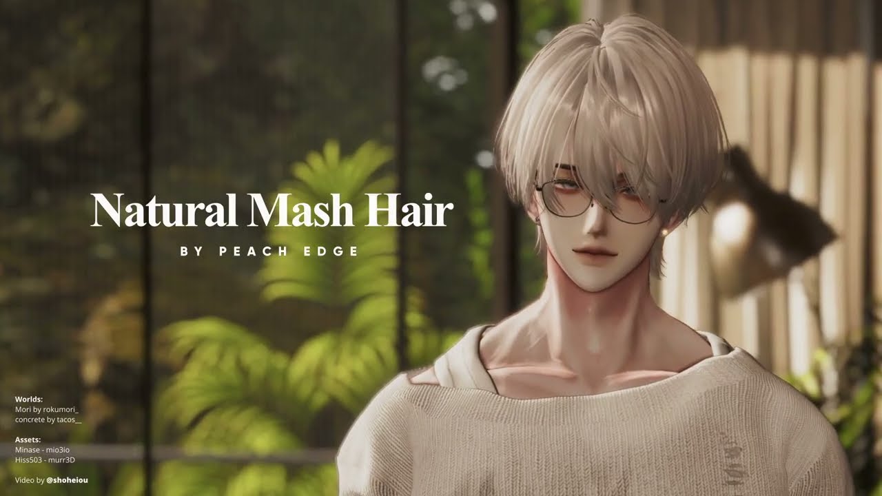 マッシュ様 ナチュラルマッシュヘア - Peach Edge - BOOTH