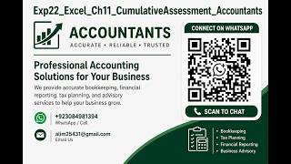 Exp22_Excel_Ch11_CumulativeAssessment_Accountants | Exp22 Excel Ch11 CumulativeAssessment Accountant